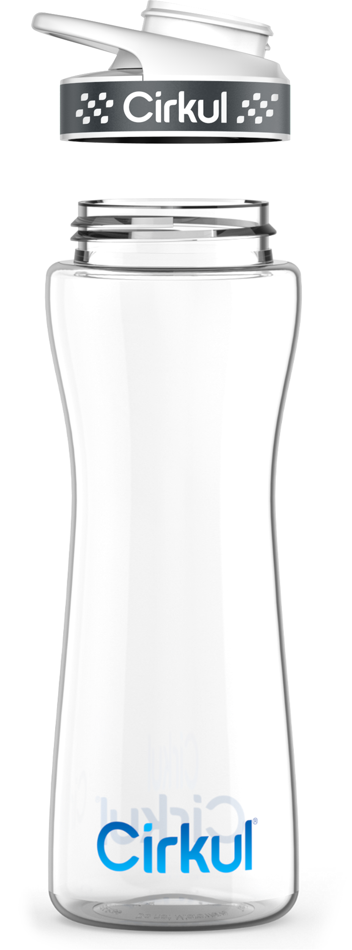 Reward: 22oz. Plastic Bottle & Comfort Grip Lid