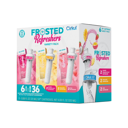 CX: Frosted Refreshers Flavor Cartridge Variety Pack, 6-Pack