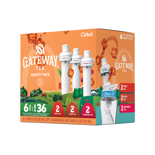 Base: Gateway Tea Flavor Cartridge Variety Pack, 6-Pack
