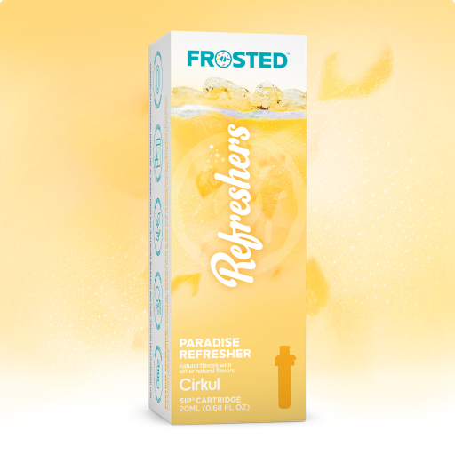 Sip Flavor: Frosted Paradise Refresher